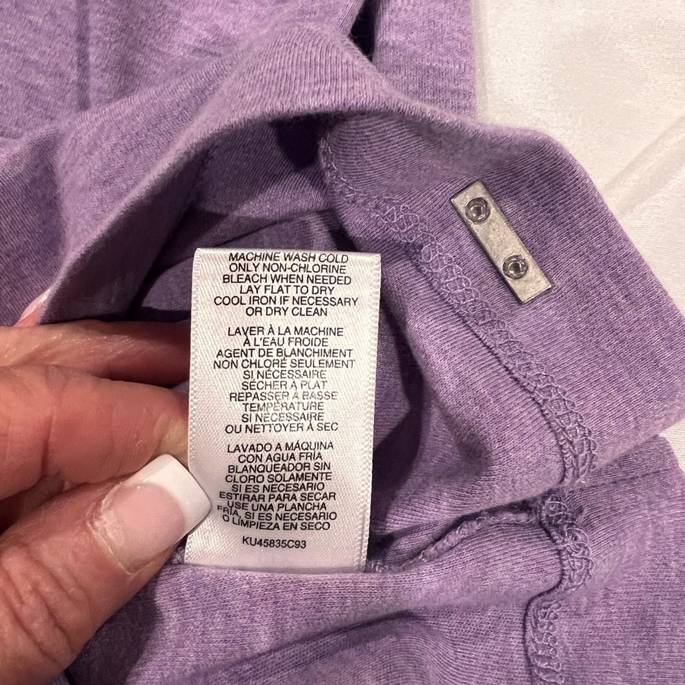 Michael Kors Purple Men's Polo Shirt size M - Picture 5 of 6